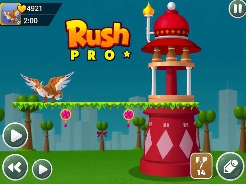 Rupee Rush Pro Gameplay Screenshot